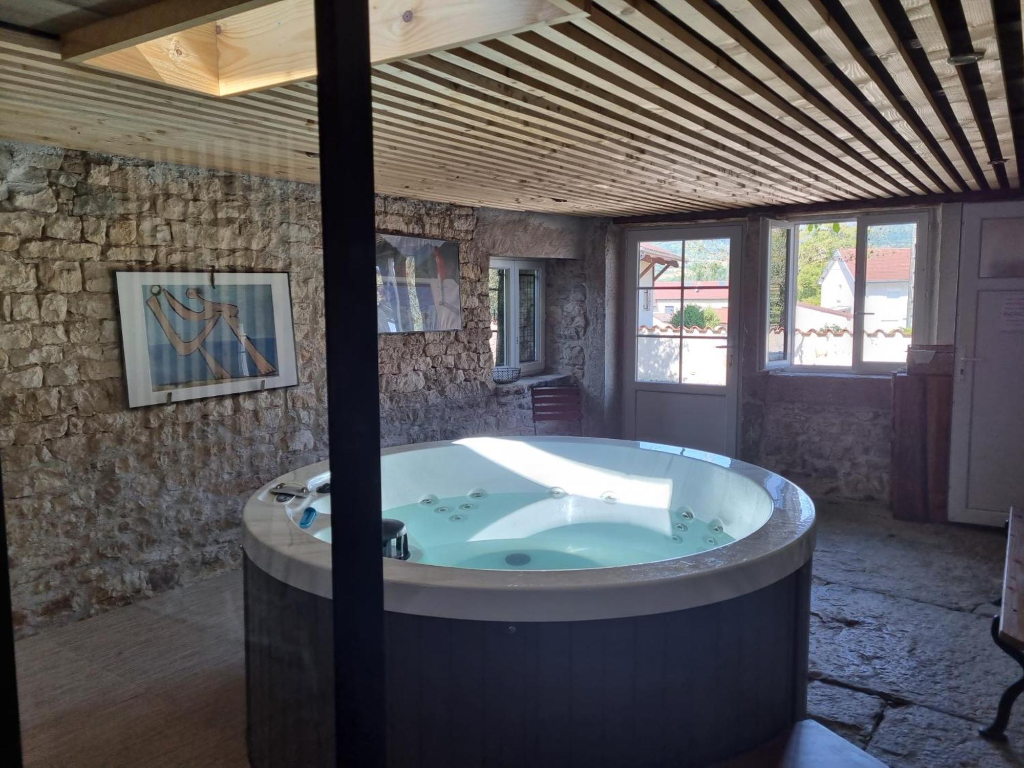 Gite De L'Ancheronne 12 Couchages Spa Villa Lavans-sur-Valouse Екстериор снимка